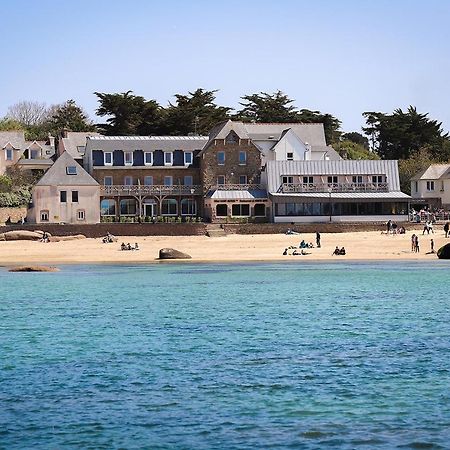 Logis Hotel Saint Guirec Et De La Plage เปโรส กีเรค ภายนอก รูปภาพ