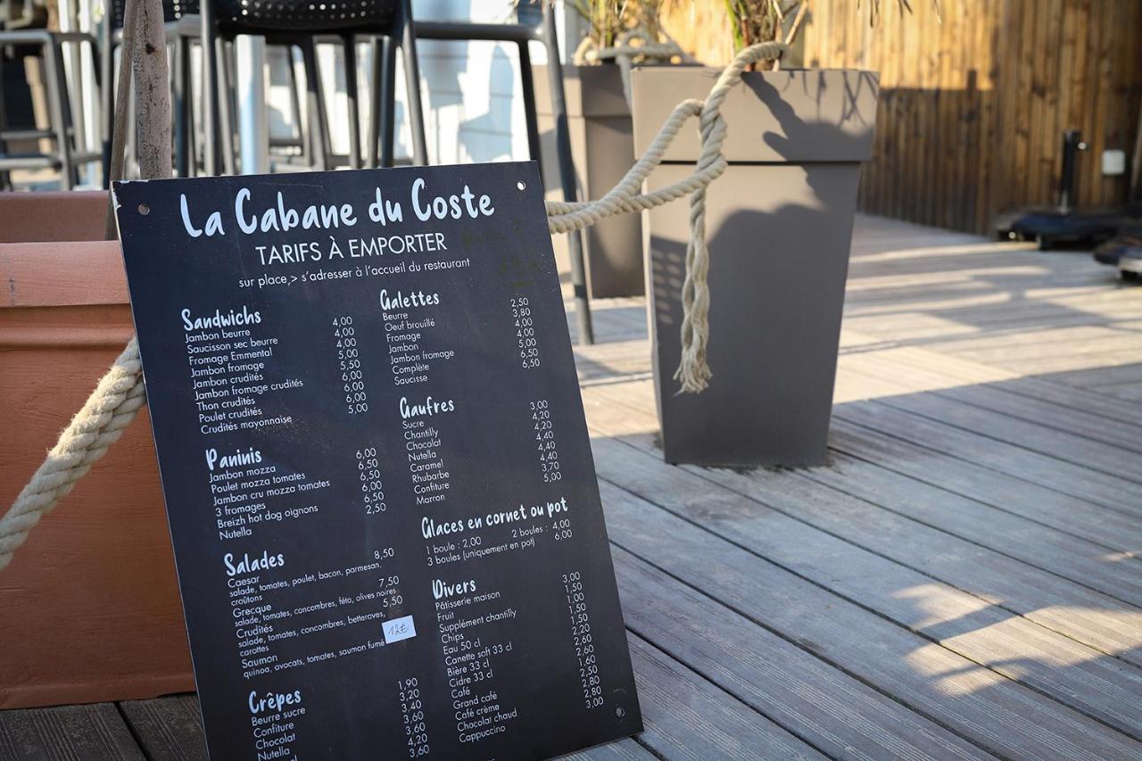 Logis Hotel Saint Guirec Et De La Plage เปโรส กีเรค ภายนอก รูปภาพ